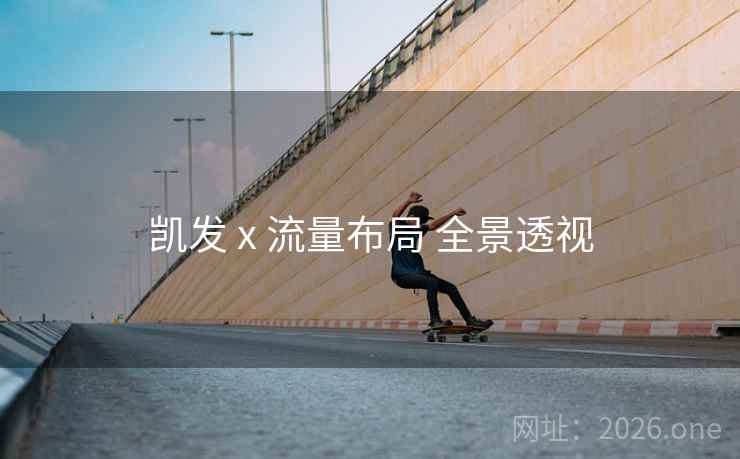 凯发 x 流量布局 全景透视