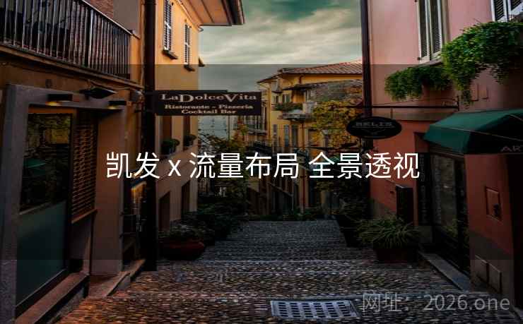 凯发 x 流量布局 全景透视 凯发 x 流量布局 全景透视