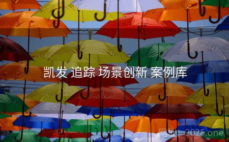 凯发 追踪 场景创新 案例库 凯发 追踪 场景创新 案例库