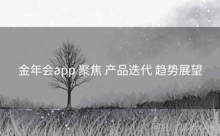金年会app 聚焦 产品迭代 趋势展望 金年会app 聚焦 产品迭代 趋势展望